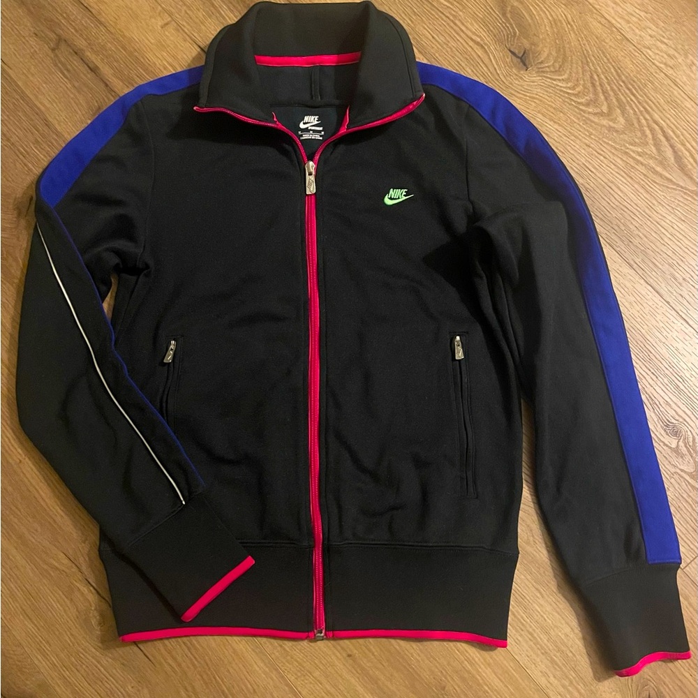 NIKE athletic zip up jacket